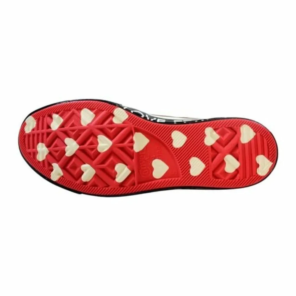 CONVERSE CHUCK 70 HI "LOVE GRAPHIC" 563472C Womens 10.5 Mens 8.5 US 42 EUR RED - Picture 7 of 10